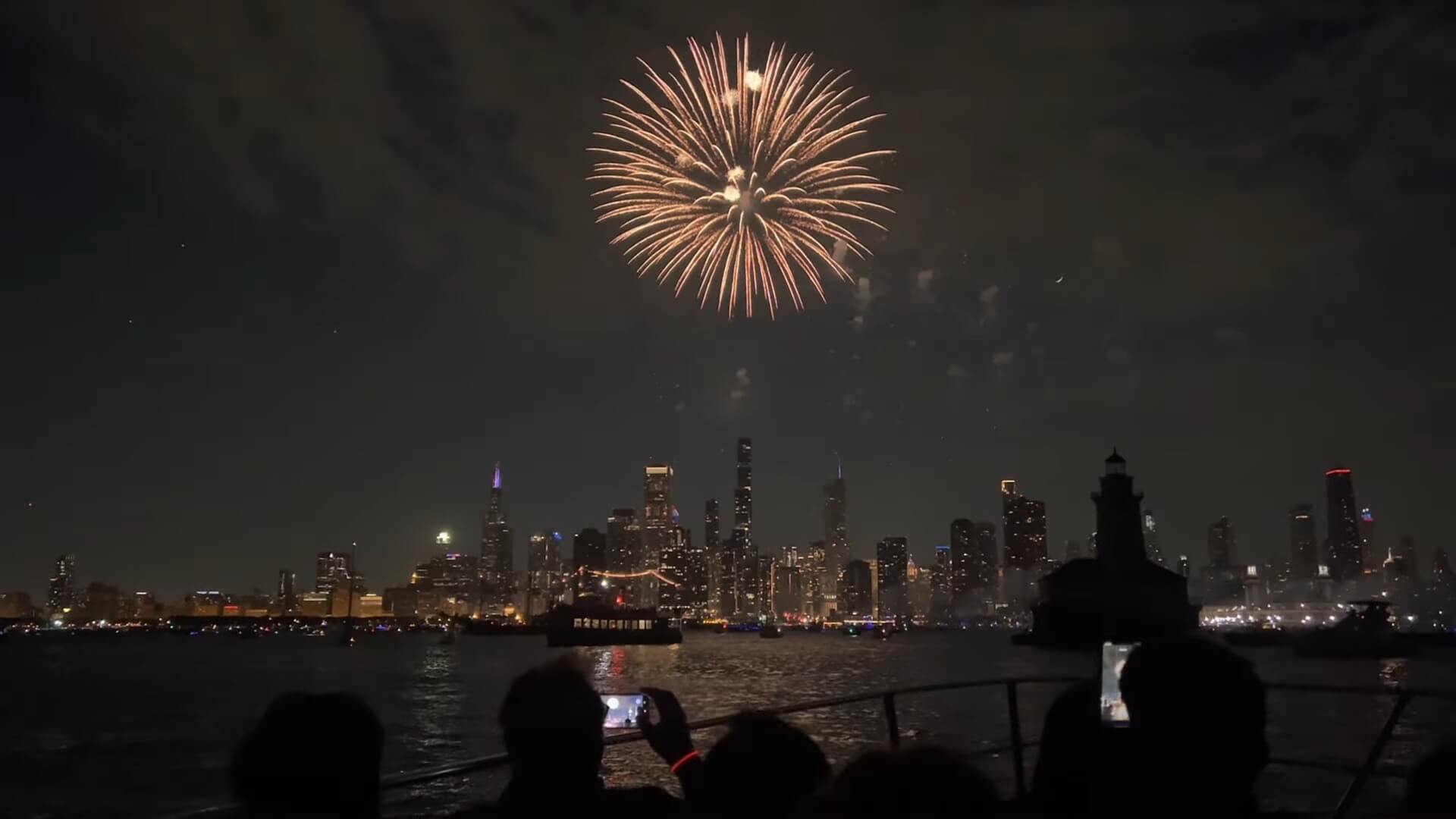 Chicago Navy Pier final Fireworks